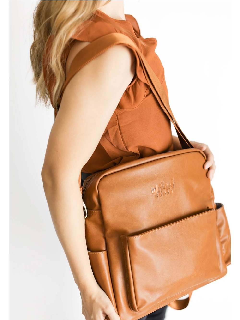 Milkmaid Goods Brooklyn Backpack in Cogniac